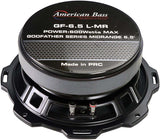 American Bass Godfather 6.5" Mid-range 600 Watts Max 4 Ohm Sold Each