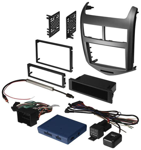 American International 2012-16 Chevy Sonic Install Kit With Iradio Replacement Interface