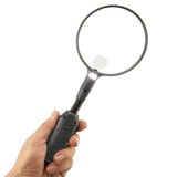 Carson 4.3 Inch Hands Free Magnifier 2x Led Lighted Detach 2-in-1 3.5x Spot Lens