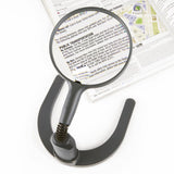 Carson 4.3 Inch Hands Free Magnifier 2x Led Lighted Detach 2-in-1 3.5x Spot Lens