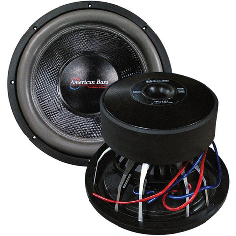 American Bass 12" Wooofer 3000 Watts Max 2 Ohm Dvc