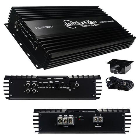 American Bass 3500w Hd Series Amplifier