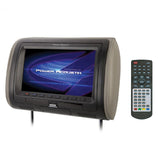 Power Acoustik 7" Headrest Monitor 3-color Skins Lcd-dvd Usb-sd Sold Each