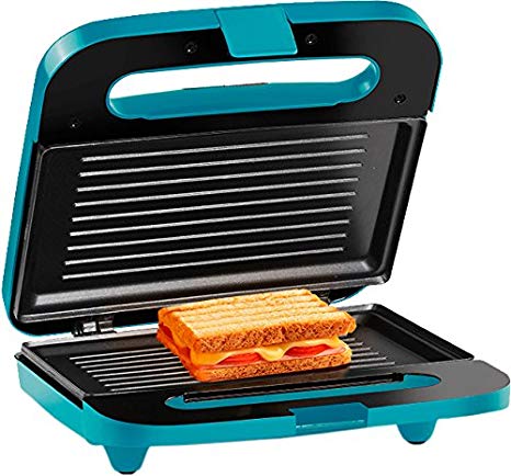 Holstein Housewares 2 Section Grilled Sandwich Maker Teal