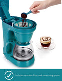 Holstein Housewares 5 Cup Coffee Maker Teal