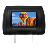 Boss 7" Headrest Monitor Remote 3 Color Skins