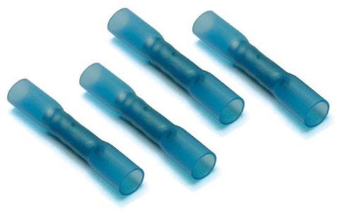 Heat Shrink Butt Connectors 14-16ga;50-bag;blue