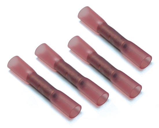 Heat Shrink Butt Connectors 18-22ga;50-bag;red