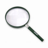 Carson 2x 5 Inch Acrylic Lens Hand Magnifier Outdoor Green