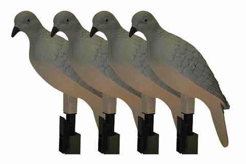 Mojo Outdoors Clip On Dove Decoys Set Of 4