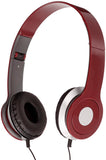 Ilive Iah54r Over The Ear Dj Headphones Red