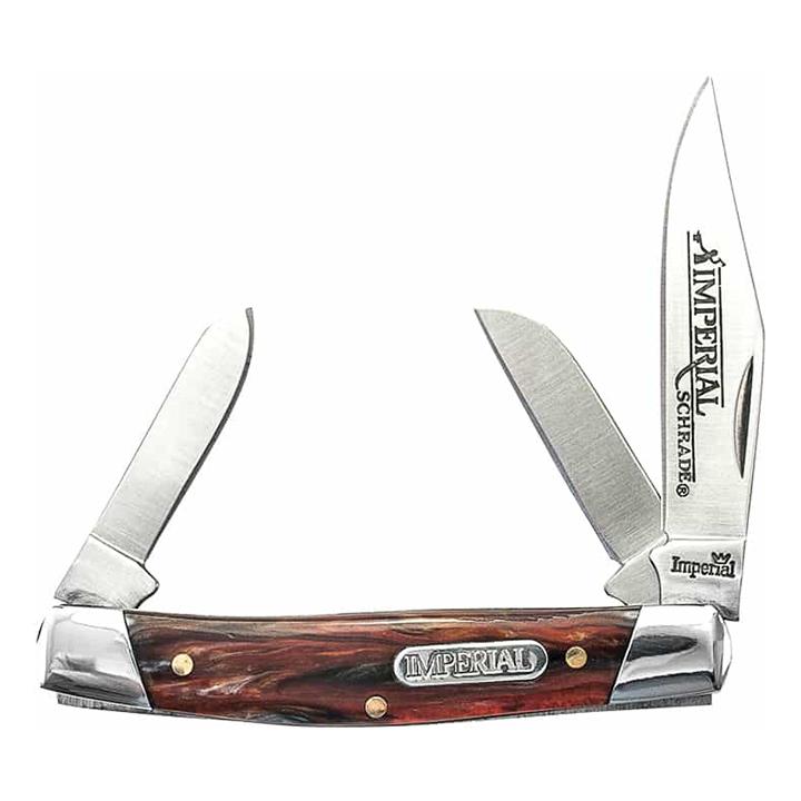 Imperial Schrade Imp15s Stockman Folding Pocket Knife