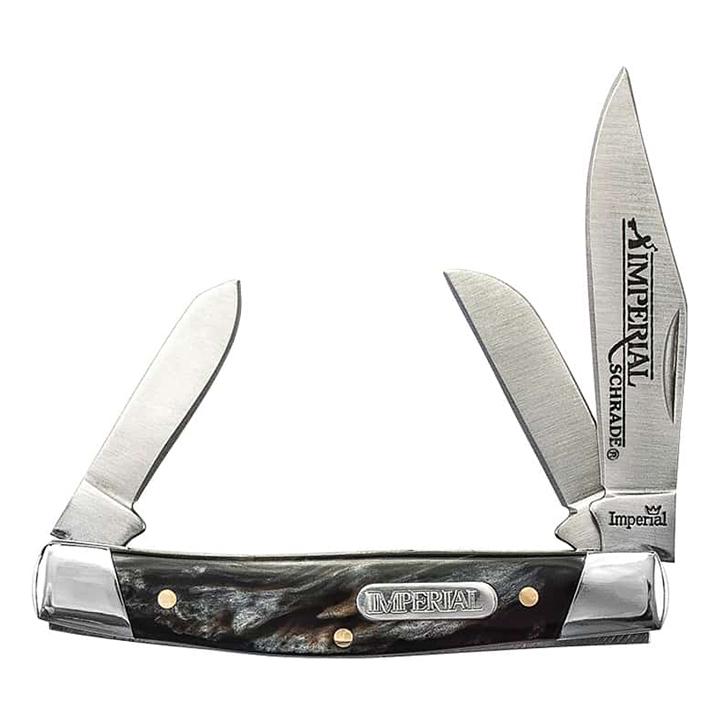 Schrade Imperial Imp16s Stockman Folding Pocket Knife