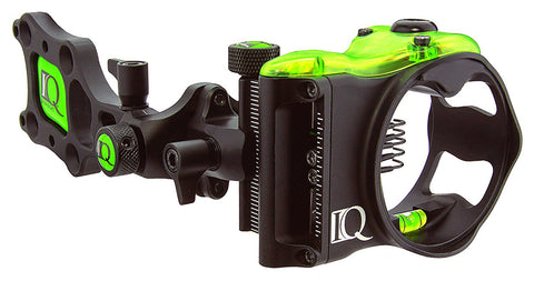 Iq Bowsights Pro 5 Pin Compound Bow Archery Sight Retina Lock Tech Lh
