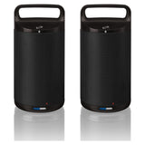 Ilive Isbw2113b Indoor-outdoor Dual Bluetooth Speakers (pair)