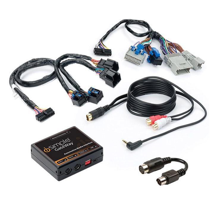 Isimple Dual Auxiliary Audio Input Interface For Select Gm Vehicles