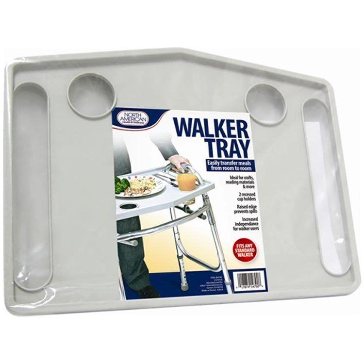 North American Healthcare Jb4790 Walker Tray Gray