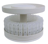 North American Health Care Pill Organizer 31 Pill Holders Rotates 360 Degrees