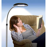 Jobar Battery Operated Led Cordless Anywhere Floor Lamp With Foot Control