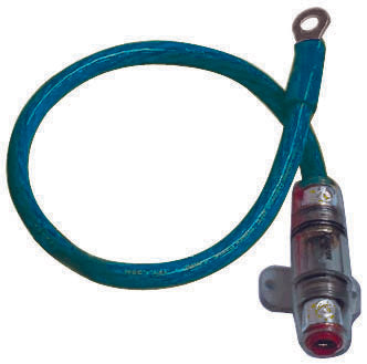 Power Kit 4ga. Blue 60a Agu W-18" Wire;ring Terminal