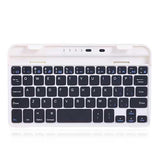 Contixo 7 Inch Bluetooth Keybaords With Case White