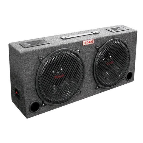 Woofer Box Dual 8" Xxx 2-way Loaded Angle Style; 250watts