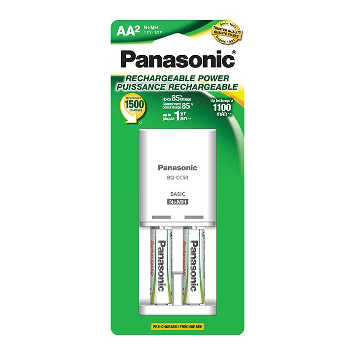 Panasonic Economy Cc50 Charger W-2-aa 1100