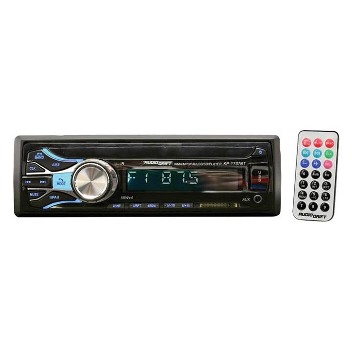 Audiodrift Mechless Single Din Am-fm-bt-usb- Remote 50x4 Watts