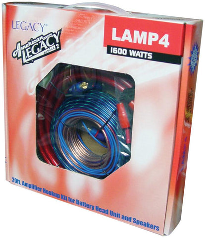 Amplifier Wiring Kit 4gauge Legacy