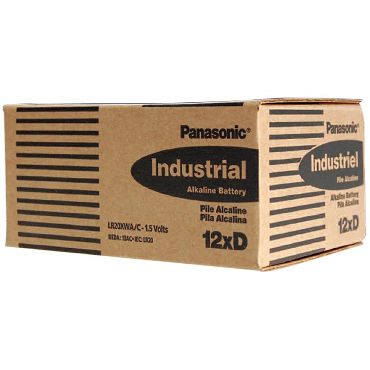 Panasonic Alkaline "d" Cell  12 Piece Box Of Batteries