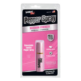 Sabre Red Lipstick Pepper Spray Police Strength Pink 10 Bursts 10-foot Range