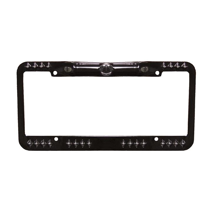 Camera Tview License Plate Frame; *black*