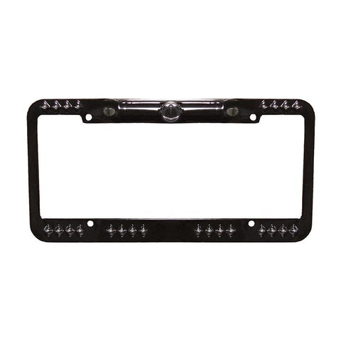 Camera Tview License Plate Frame; *black*