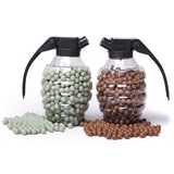 Crosman Grenade Loaders (brown- Green)grenade Shaped Bb Loader - 1600 Count Total (800 Count Each)