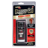 Sabre Red Pepper Gel Police Strength Tactical Series W- 18ft Range 18 Bursts