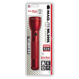 Maglite 2 Cell D  Ml300l Led Flashlight Red-blister Pack