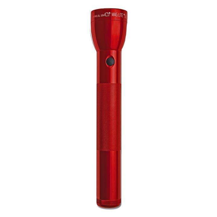 Maglite 3 Cell D  Ml300l Led Flashlight Red-gift Box