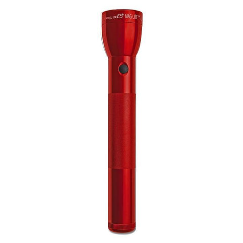 Maglite 3 Cell D  Ml300l Led Flashlight Red-blister Pack