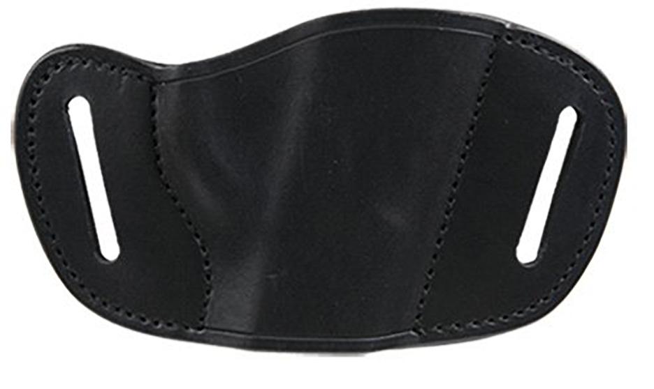 Bulldog Large Right Hand Black Molded Leather Belt Slide Holster Fits Large Fram Autos