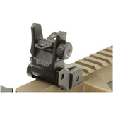 Utg Low Profile Flip-up Rear Sight With Dual Aiming Aperture