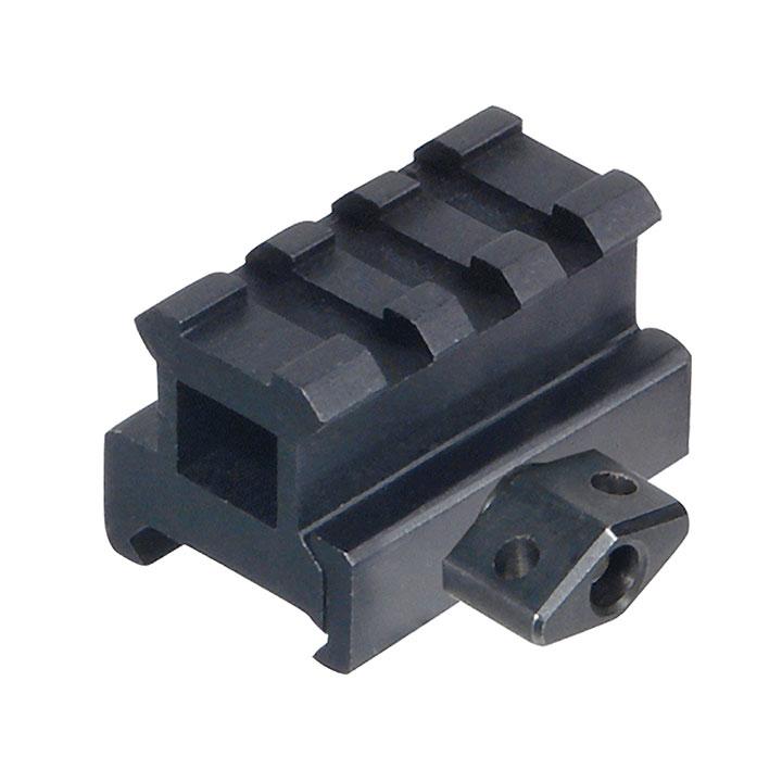 Utg Med-pro Compact Riser Mount 0.83 High 3 Slots Sold Each