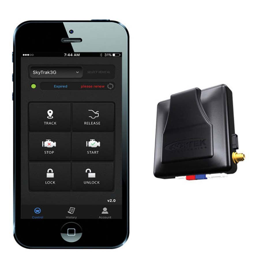 Scytek Stand Alone Tracker Smart Phone Upgrade For Scytek Remote Start Alarm