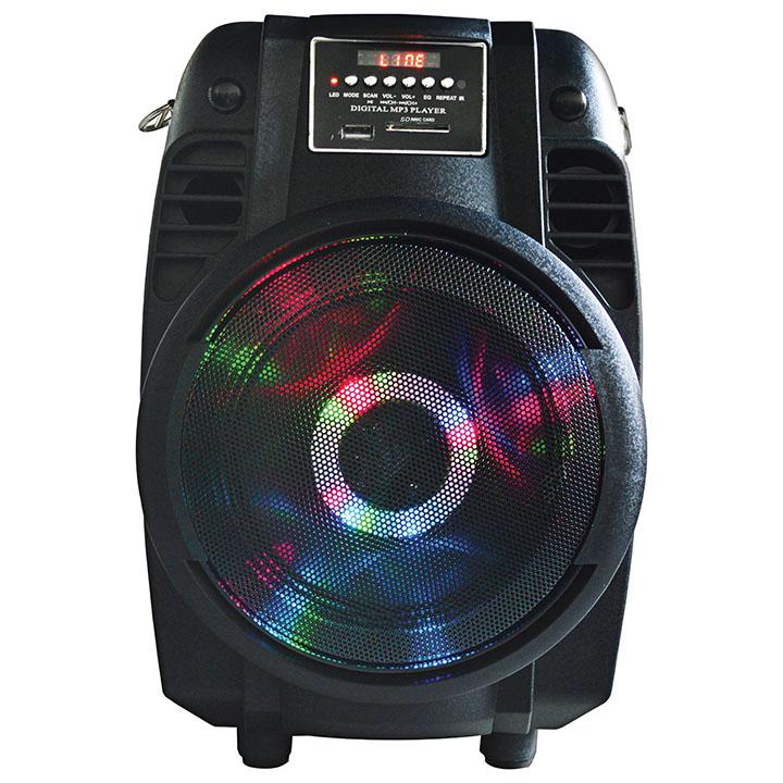 Maxpower 6.5" Woofer With Moon Light Built In Usb-sd-bluetooth-mic 800 Watts Max