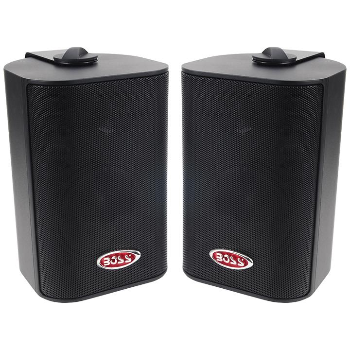 Boss 3-way Indoor-outdoor Speaker Black