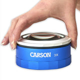 Carson 3x Touch Activated Led Lighted Loupe