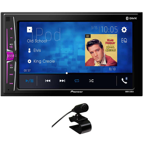 Pioneer Ddin Digital Multimedia Video Receiver 6.2" With Bluetooth