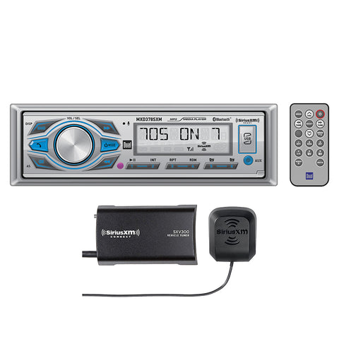 Dual Mechless Detachable Receiver Tuner Bluetooth Siriusxm Usb And Mp3