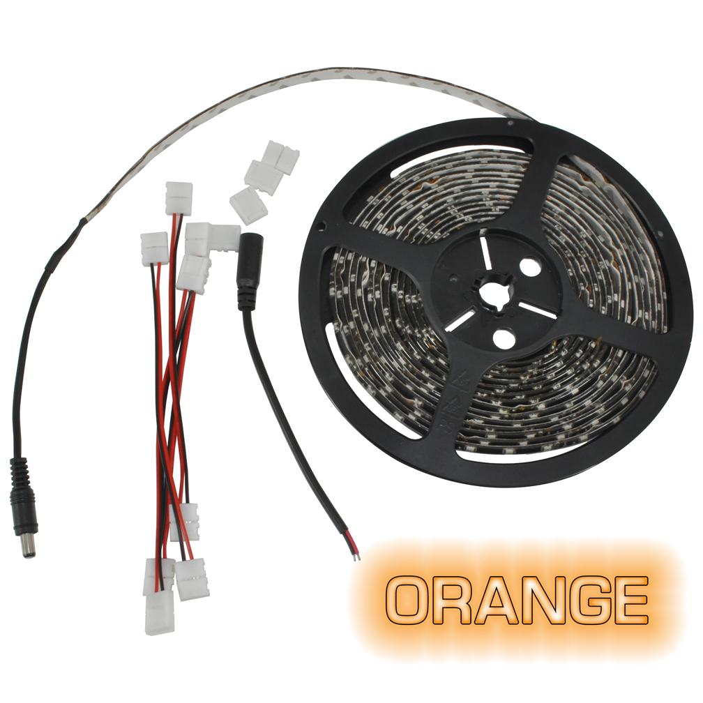 Pipedream 16ft Roll (nldk216cor) Flexible Led Strip Orange