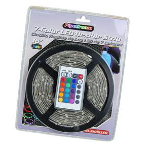 Nippon 16ft Led Flexible Strip 7 Colors With Splicers