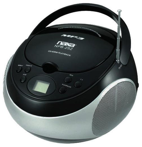 Naxa Portable Mp3-cd Player With Am-fm